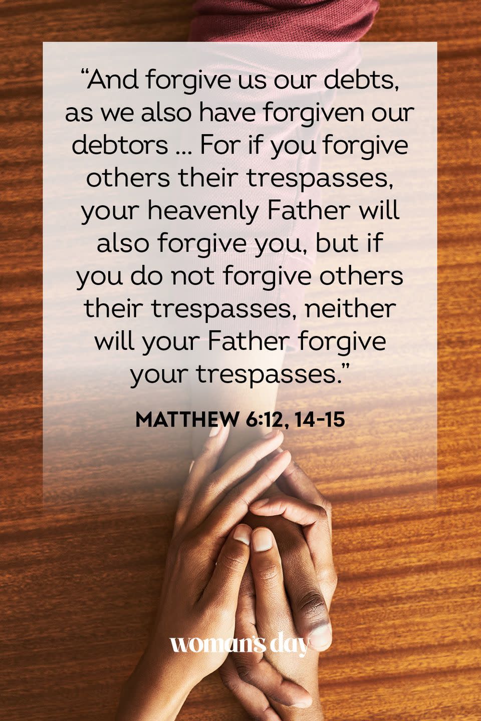 Learn to Forgive (and Maybe Forget) With These 17 Bible Verses