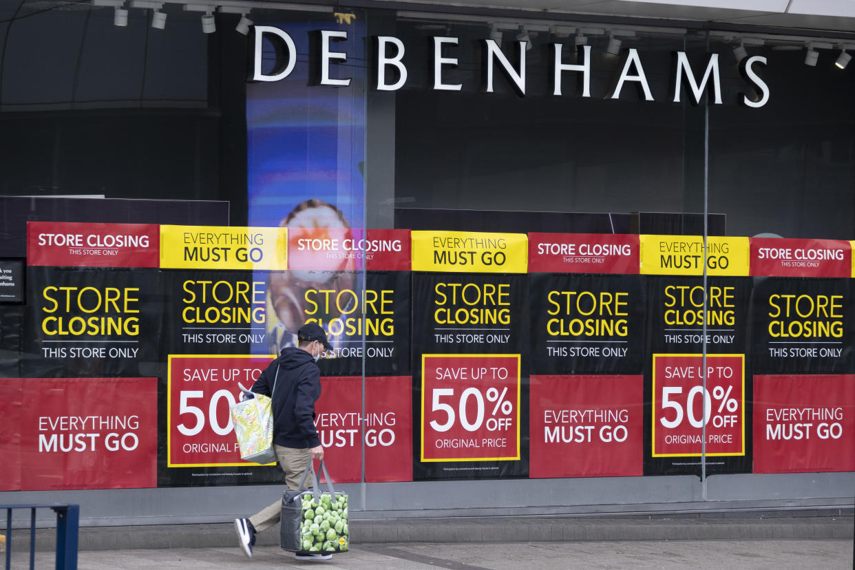 Debenhams is just one high street casualty. (Mike Kemp/In Pictures via Getty Images)