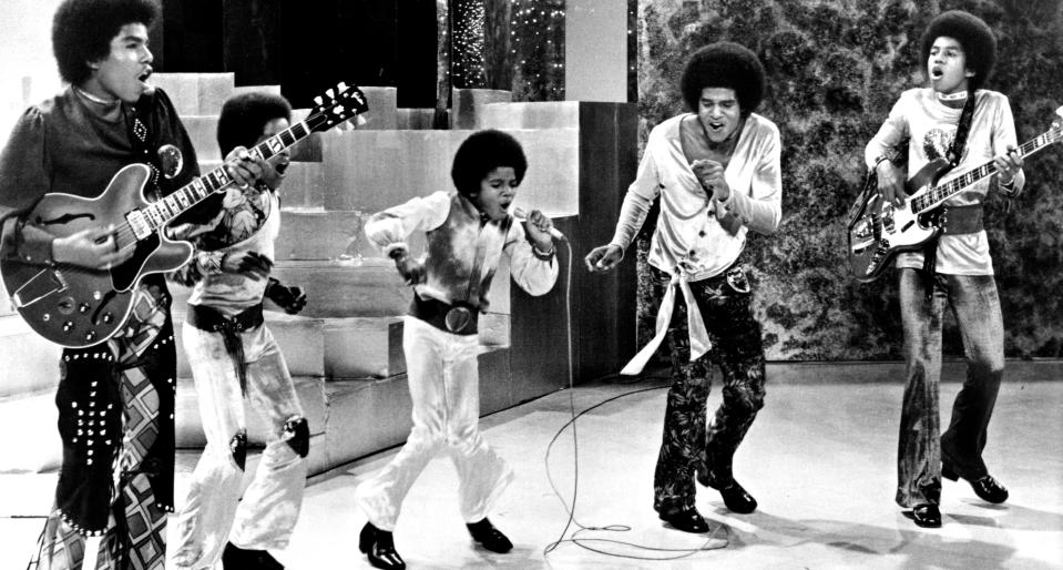 Die “’Jackson 5” bei einem TV-Auftritt 1971