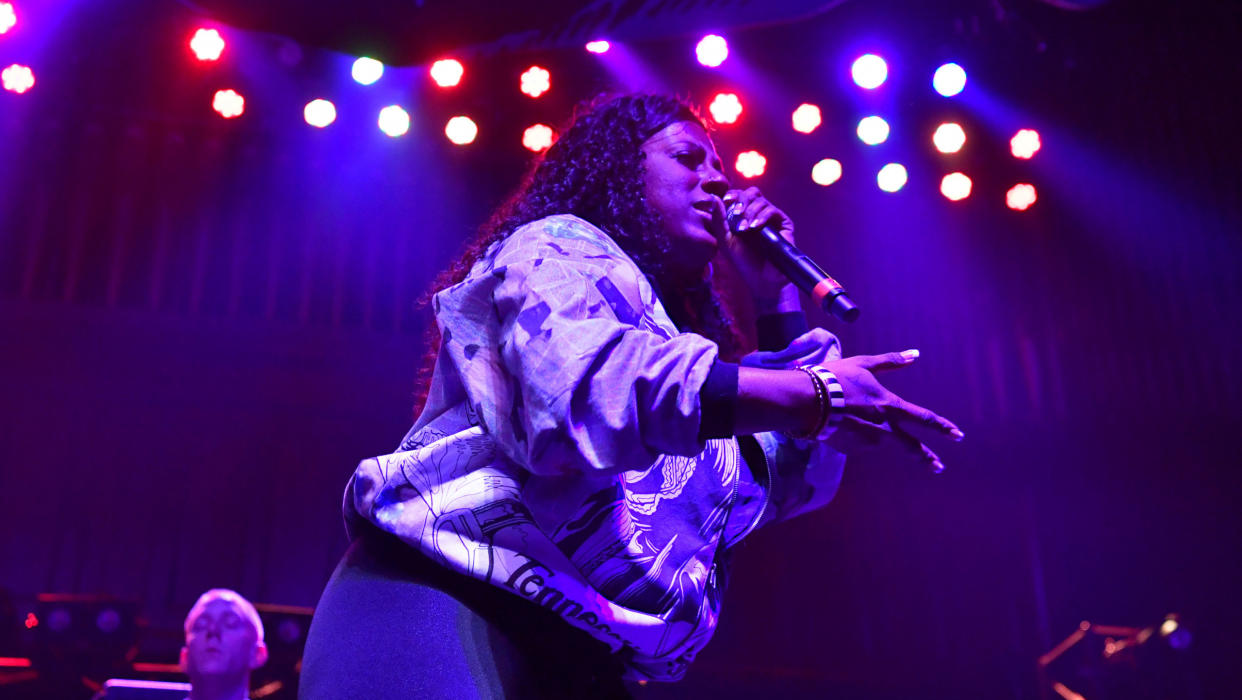 Gangsta Boo performs at The Run The Jewels Concert at The Tabernacle on January 21, 2017 in Atlanta, Georgia.