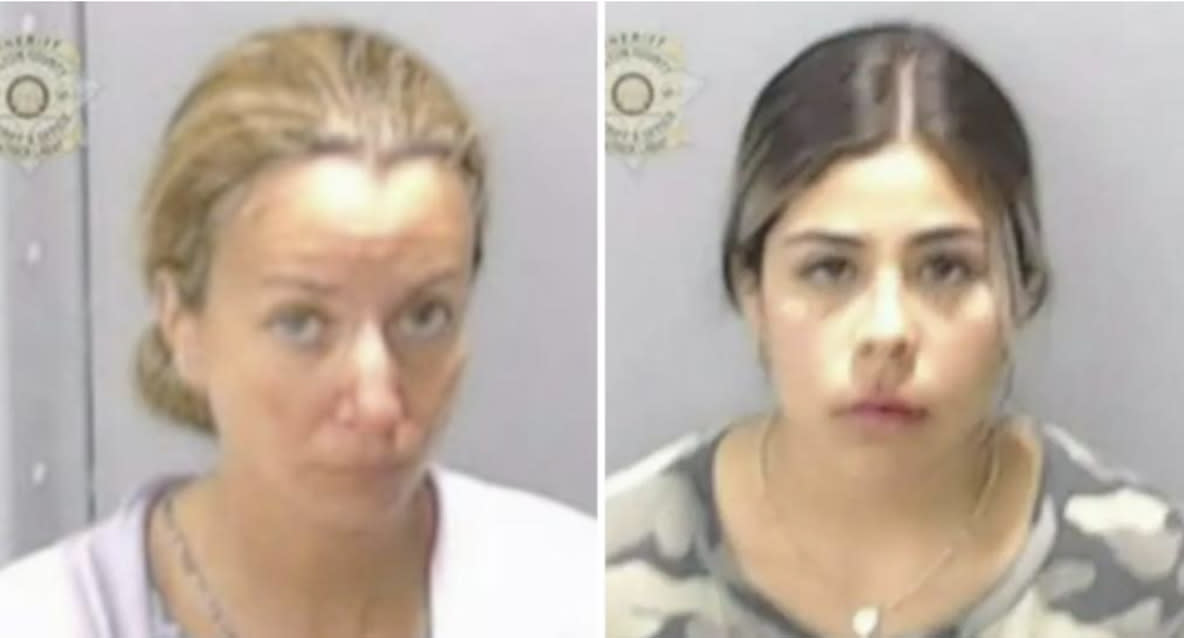 The two teachers were arrested and later charged with child cruelty. Source: Roswell Police