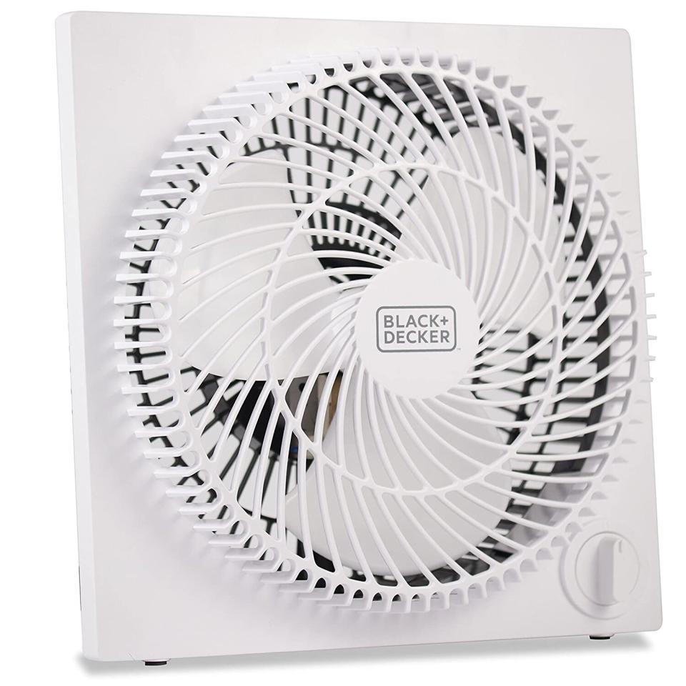 Box Fan and Air Purifier