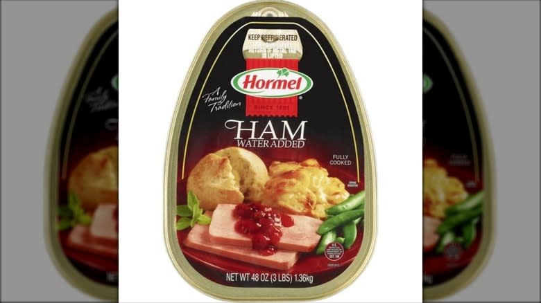 can of Hormel ham