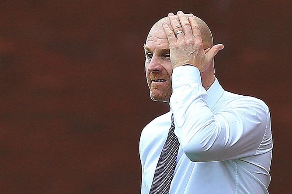 Sean Dyche needs to get Burnley’s season back on track after the international break.