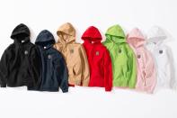 <p><strong>Hooded Sweatshirt</strong></p><p><a rel="nofollow noopener" href="http://www.supremenewyork.com/shop" target="_blank" data-ylk="slk:SHOP SUPREME;elm:context_link;itc:0;sec:content-canvas" class="link ">SHOP SUPREME</a><br></p>