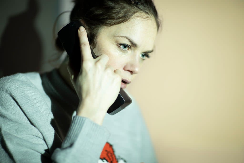 Ruth Wilson in The Human Voice (Jan Versweyveld)