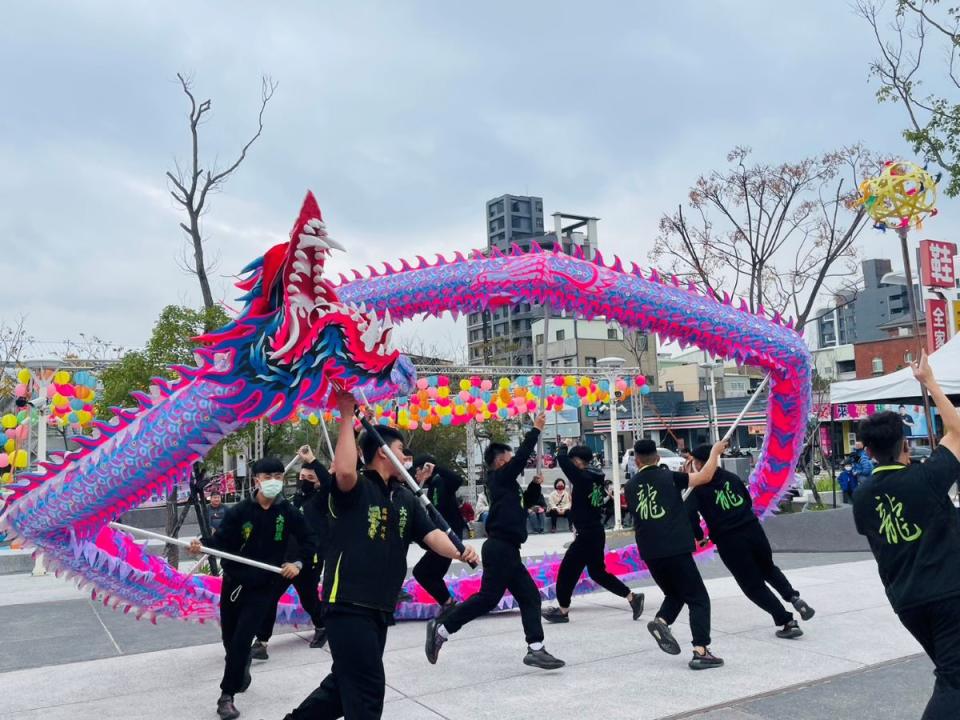 苗栗市客家(火旁)龍系列活動，大年初四起熱鬧展開。（圖：市公所提供）