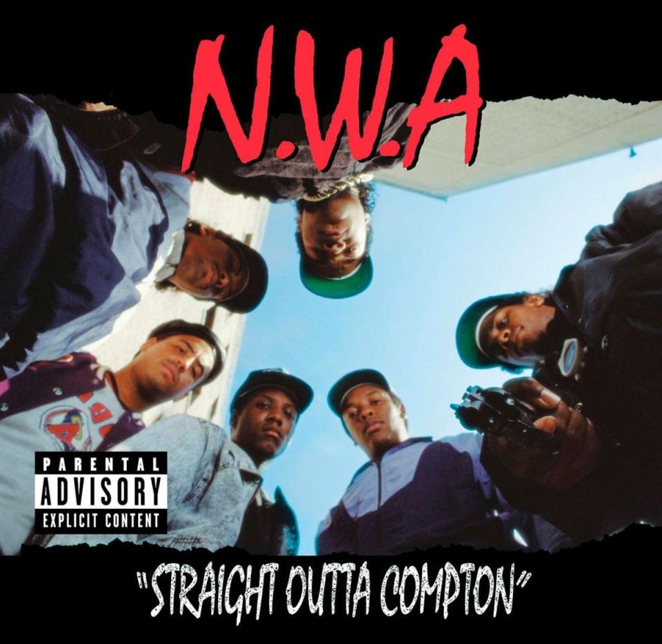 N.W.A's debut studio album, Straight Outta Compton was released in 1988 (Facebook)