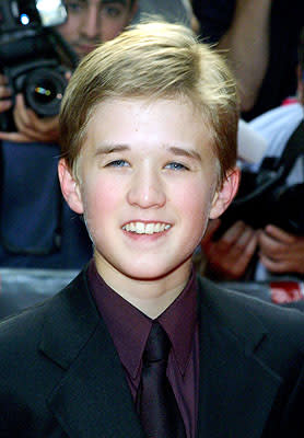 Haley Joel Osment at the New York premiere of Warner Brothers' A.I.: Artificial Intelligence