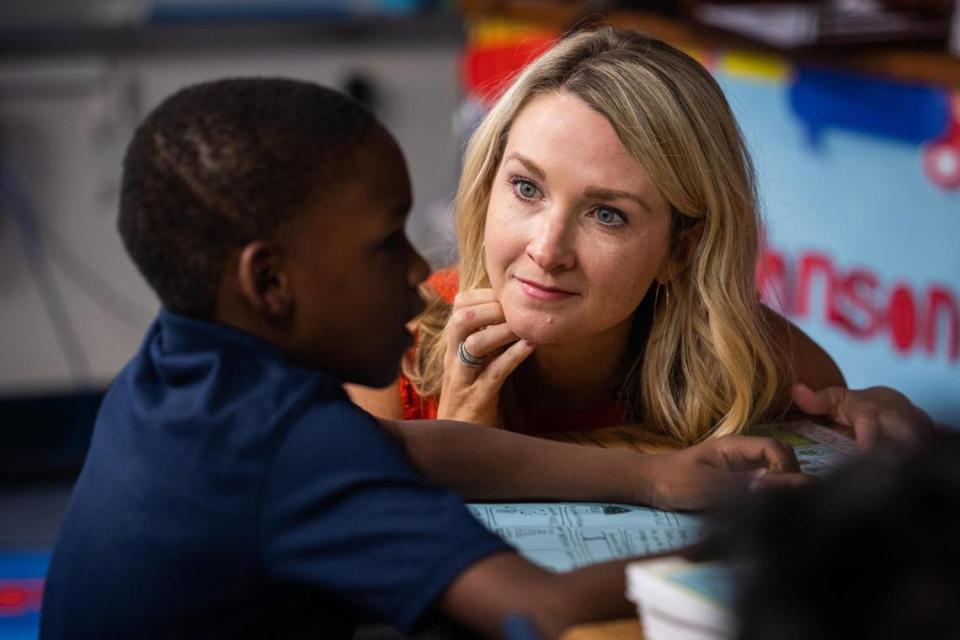 Fort Worth Mayor Mattie Parker visited schools across the city on the first day of class.