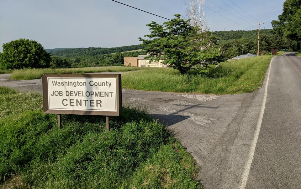 The former Washington County Job Development Center on Federal Lookout Road near Smithsburg was used for storage after the program moved to Marshall Street School in 2004. The county sold the property in 2018.