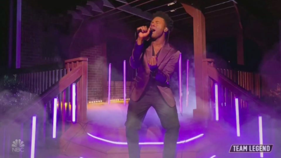 CammWess covers "Purple Rain" on 'The Voice.' (Photo: NBC)