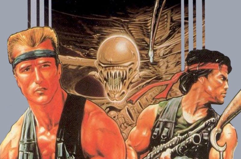 The box for the original Contra.