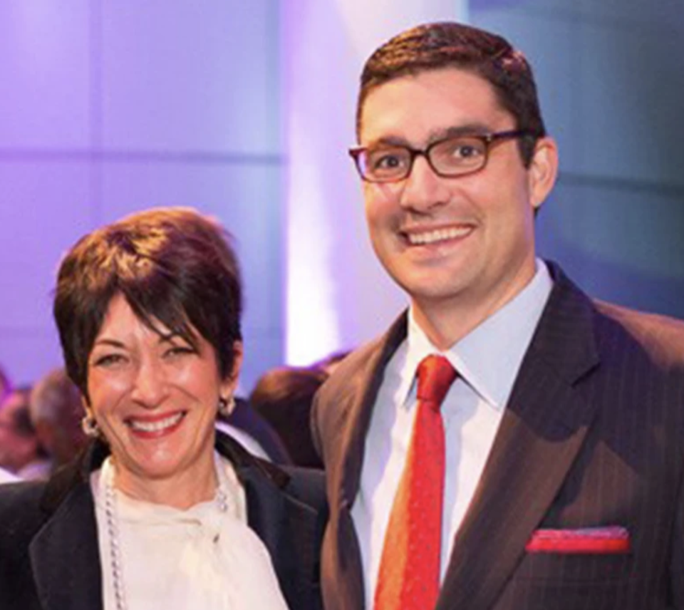 Ghislaine Maxwell and Scott Borgerson in 2013 (Arctic Circle Assembly)