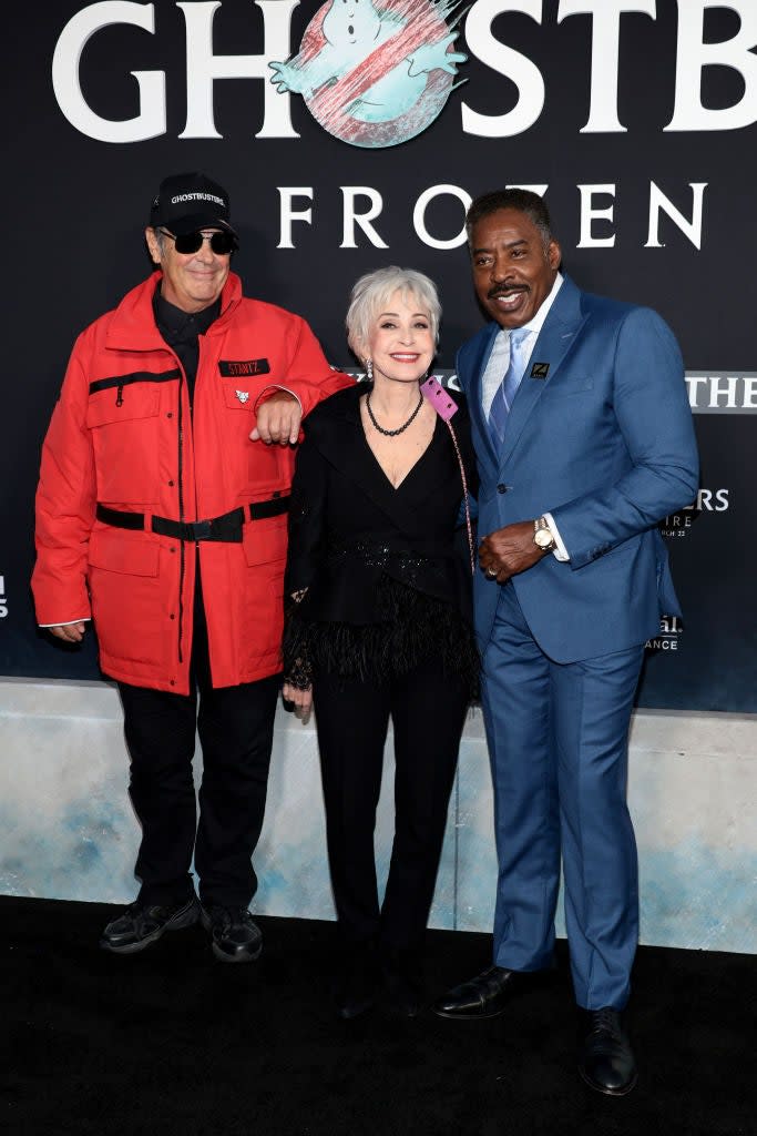 Dan Aykroyd, Annie Potts and Ernie Hudson