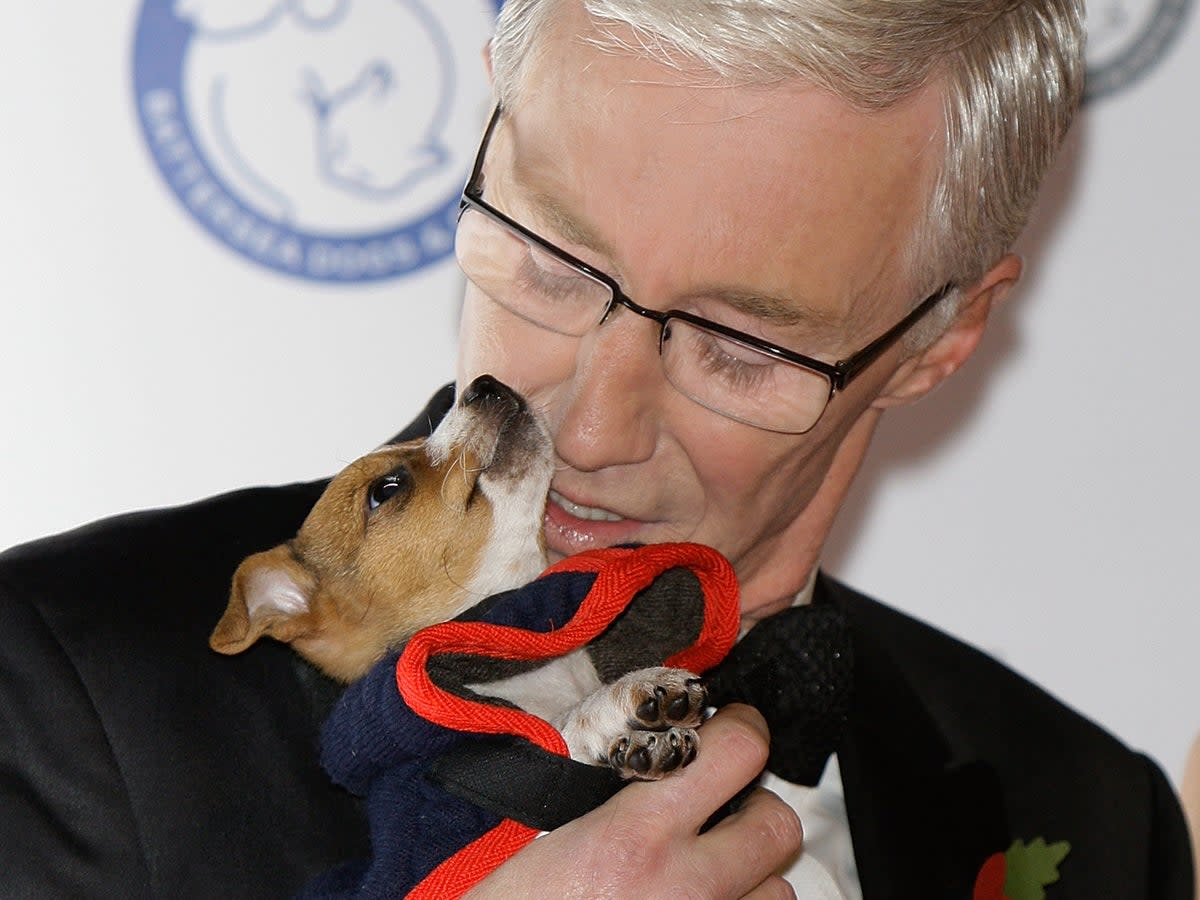 Paul O’Grady’s love of animals was well known (Getty Images)