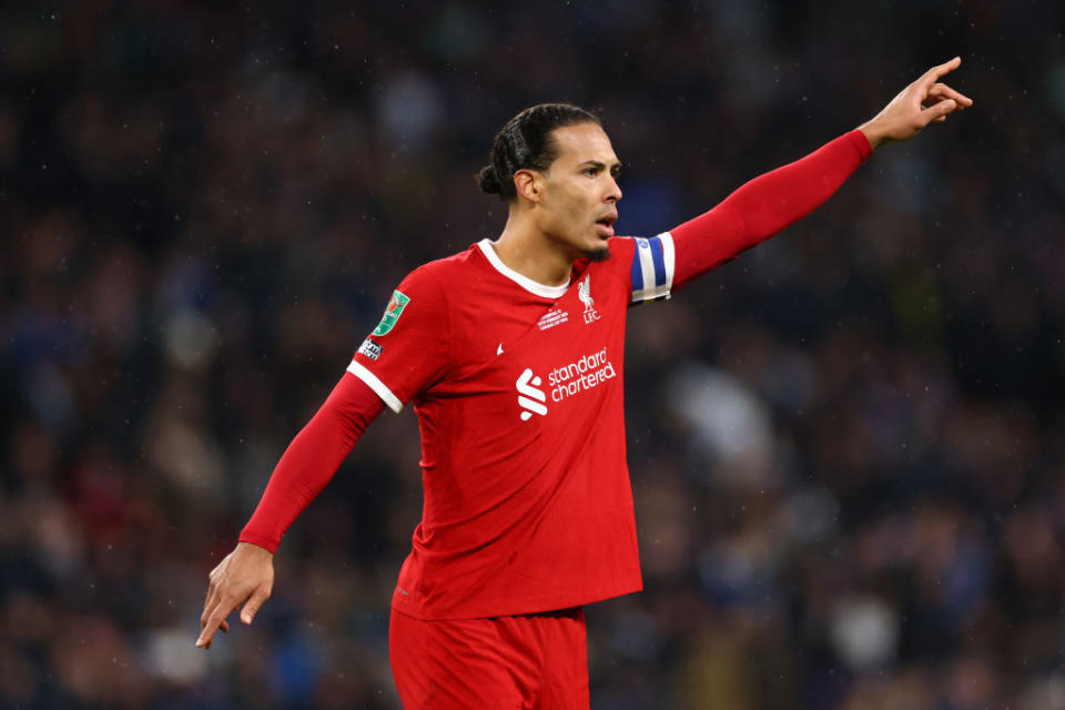 Van Dijk has been back to his best for Premier League leaders Liverpool