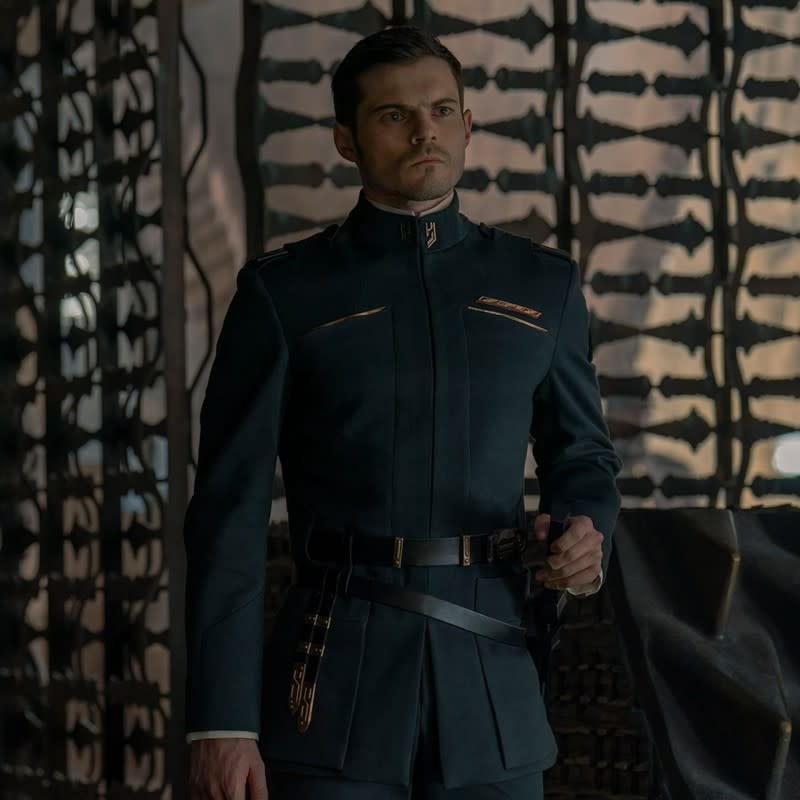 Chris Mason as Keiran Atreides in Dune: Prophecy<p>HBO</p>