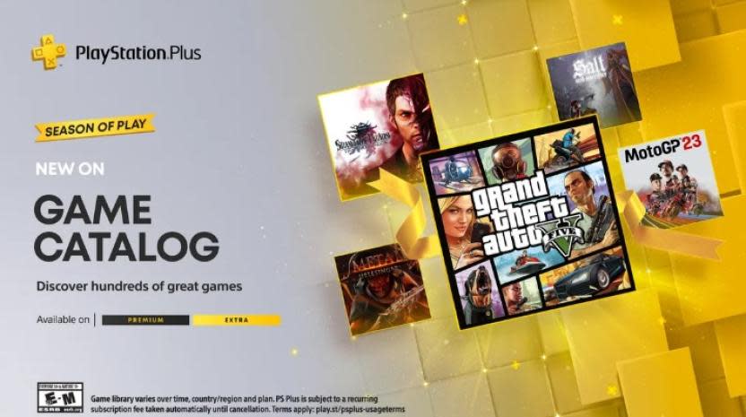 PlayStation Plus recibirá GTA V y más juegazos
