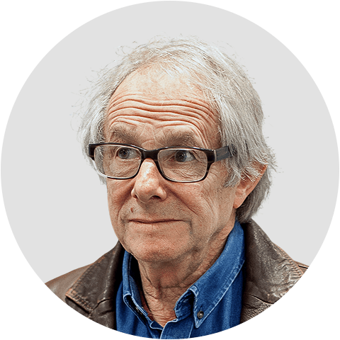 Ken Loach. Circular panelist byline.