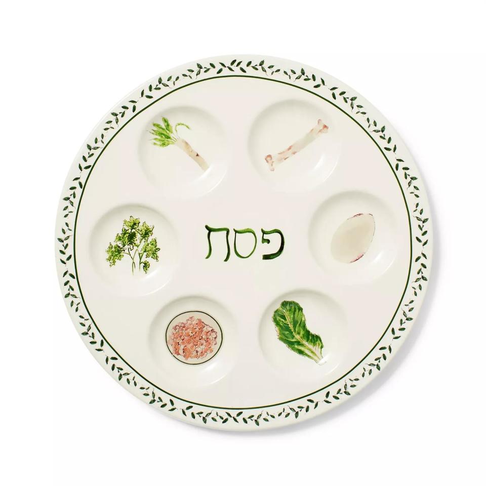 <p><a href="https://go.redirectingat.com?id=74968X1596630&url=https%3A%2F%2Fwww.surlatable.com%2Fsur-la-table-passover-seder-plate%2FPRO-7570534.html%3Fmrkgadid%3D1%26mrkgen%3Dgpla%26mrkgbflag%3D0%26mrkgcat%3Dcat%26acctid%3D21700000001683301%26dskeywordid%3D92700076186156230%26lid%3D92700076186156230%26ds_s_kwgid%3D58700008255976838%26ds_s_inventory_feed_id%3D97700000008343482%26dsproductgroupid%3D1967131408030%26product_id%3D7570534%26merchid%3D5755698%26prodctry%3DUS%26prodlang%3Den%26channel%3Donline%26storeid%3D%257Bproduct_store_id%257D%26device%3Dc%26device%3Dc%26network%3Dg%26locationid%3D%257Bloc_phyiscal_ms%257D%26creative%3D646720615861%26creative%3D646720615861%26targetid%3Dpla-1967131408030%26campaignid%3D206387981%26adgroupid%3D144396845454%26affsrcid%3DAFF0005%26nbt%3Dnb%253Aadwords%253Ag%253A206387981%253A144396845454%253A646720615861%26nb_adtype%3Dpla%26nb_ti%3Dpla-1967131408030%26nb_mi%3D5755698%26nb_pc%3Donline%26nb_pi%3D7570534%26nb_ppi%3D1967131408030%26gad_source%3D1%26gclid%3DCjwKCAiAloavBhBOEiwAbtAJO4kYTMHSJPBMY1p-cS91Al3VNASnfxkZWrRACUb8HEpobMIUPqdetBoCffYQAvD_BwE%26gclsrc%3Daw.ds&sref=https%3A%2F%2Fwww.elledecor.com%2Fshopping%2Fhome-accessories%2Fg60050605%2Fseder-plates-for-passover%2F" rel="nofollow noopener" target="_blank" data-ylk="slk:Shop Now;elm:context_link;itc:0;sec:content-canvas" class="link ">Shop Now</a></p><p>Passover Seder Plate</p><p>surlatable.com</p><p>$39.95</p><span class="copyright">Sur la Table</span>