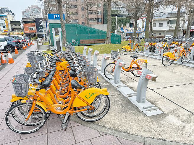 桃園YouBike1.0將於10月全面退場，預計淘汰1萬345輛公共自行車。（蔡依珍攝）
