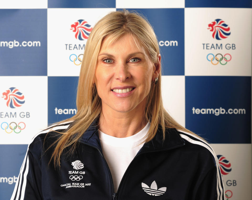 Sharron Davies Team GB 2012 Amassador poses for a portrait on March 28, 2011