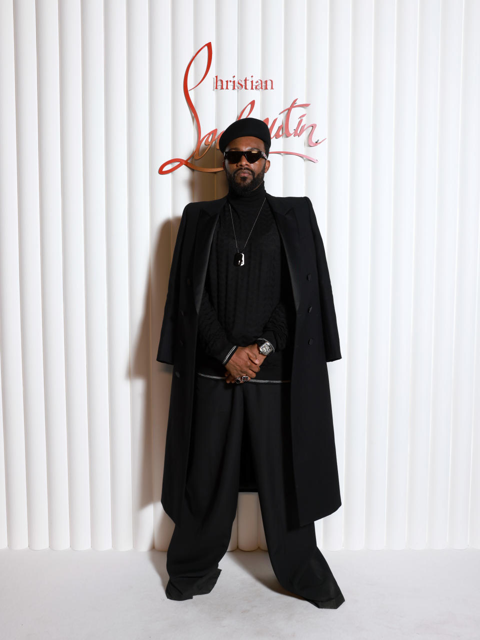 Fally Ipupa at Christian Louboutin’s Fall 2024 Presentation