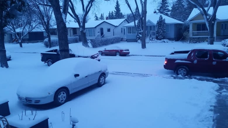 Regina hit by 13 cm of snow in late-season storm