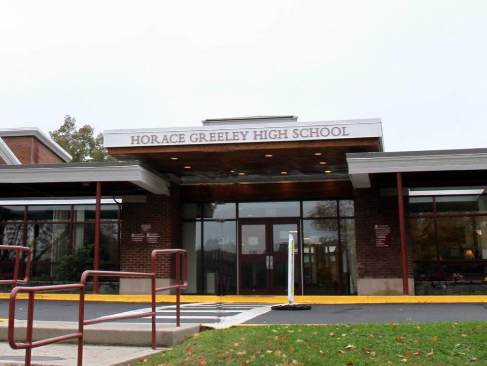 The plaintiff attends Horace Greeley High School in Chappaqua. Frank Becerra Jr./The Journal News-USA TODAY NETWORK