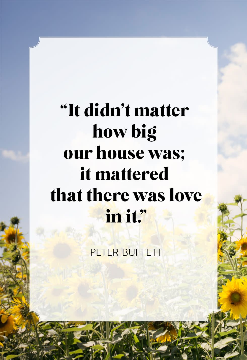 peter buffett family quotes