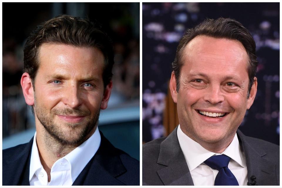 Bradley Cooper (left) and Vince Vaughn (Getty)