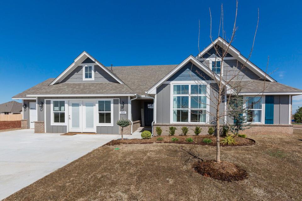 Shaw Homes had 8201 NW 151 Terrace in the recent Parade of Homes Fall Classic. The 2,046-square-foot home has three bedrooms and two baths. It is Shaw Homes' model in the Twin Silos addition.