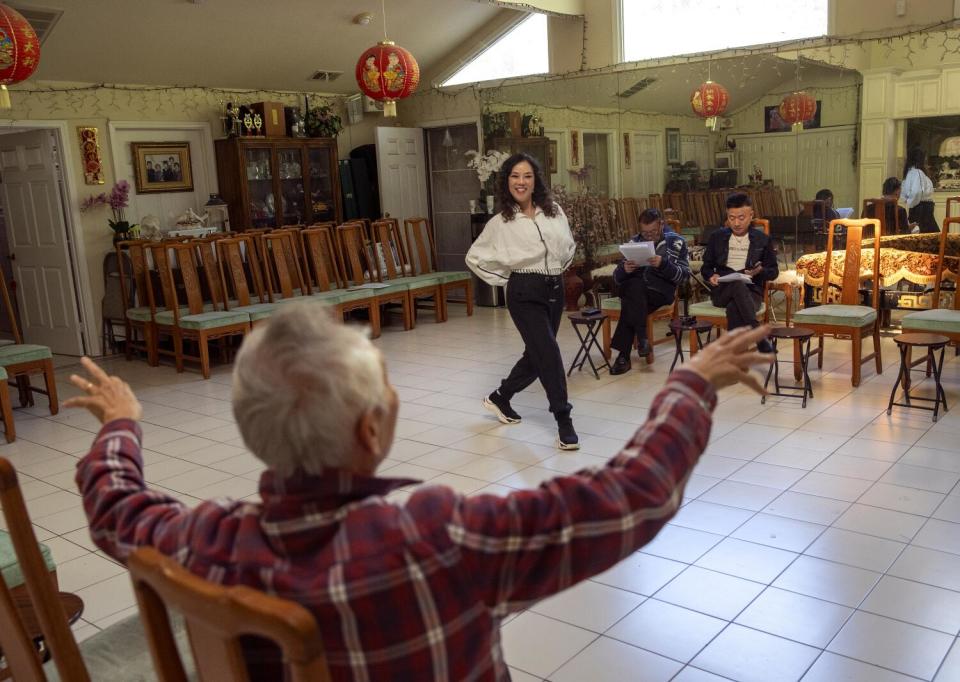 Donna Chao dances