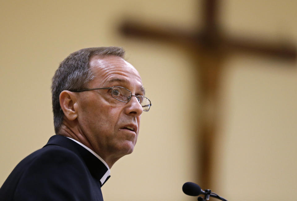 Archbishop Charles Thompson leads the Indianapolis archdiocese.&nbsp; (Photo: ASSOCIATED PRESS)