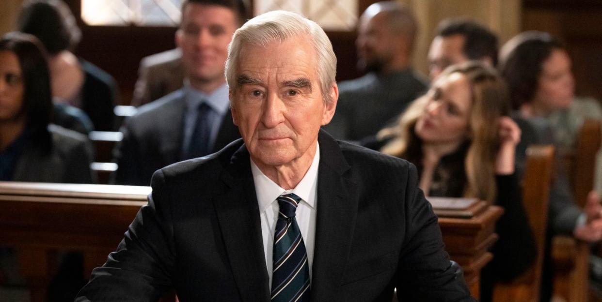 sam waterston as da jack mccoy, law and order season 23