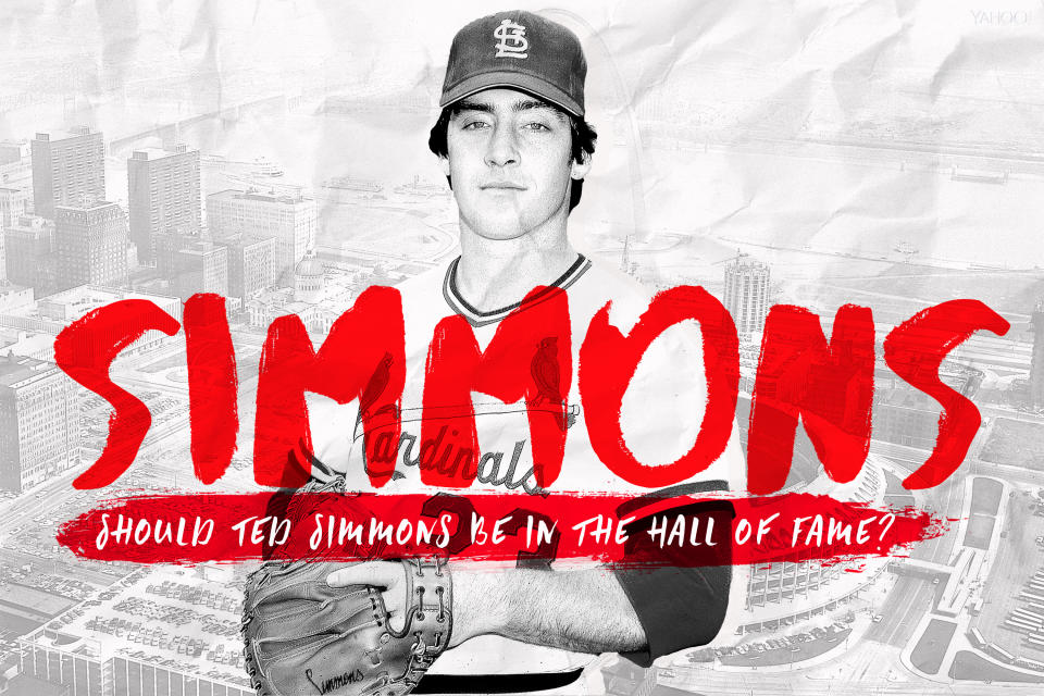 Cardinals catcher Ted Simmons gets another chance at the Hall of Fame. (Amber Matsumoto / Yahoo Sports)