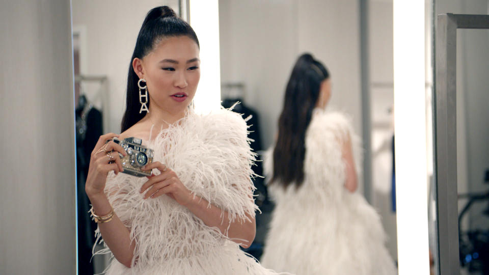 Jaime Xie in “Bling Empire” season one. - Credit: Courtesy of Netflix