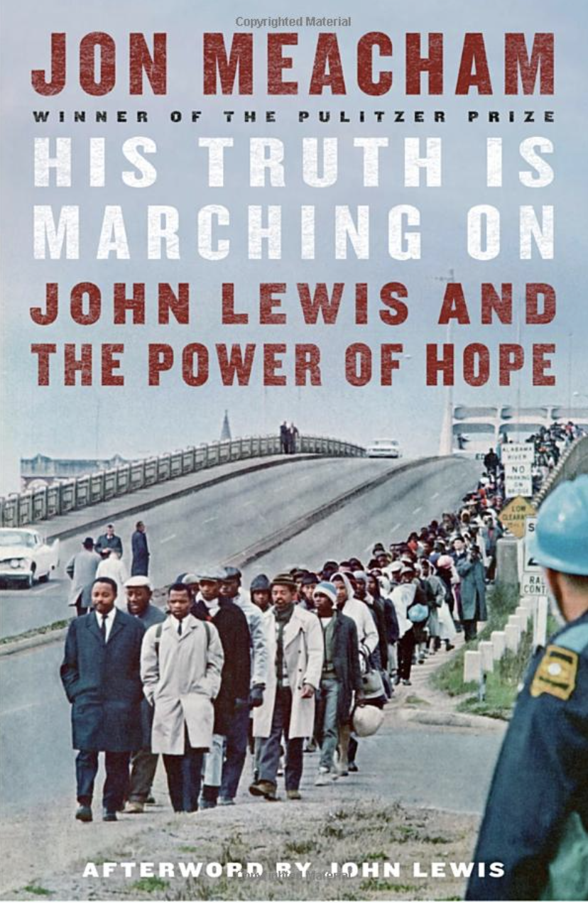 his truth is marching on book cover, black history month books