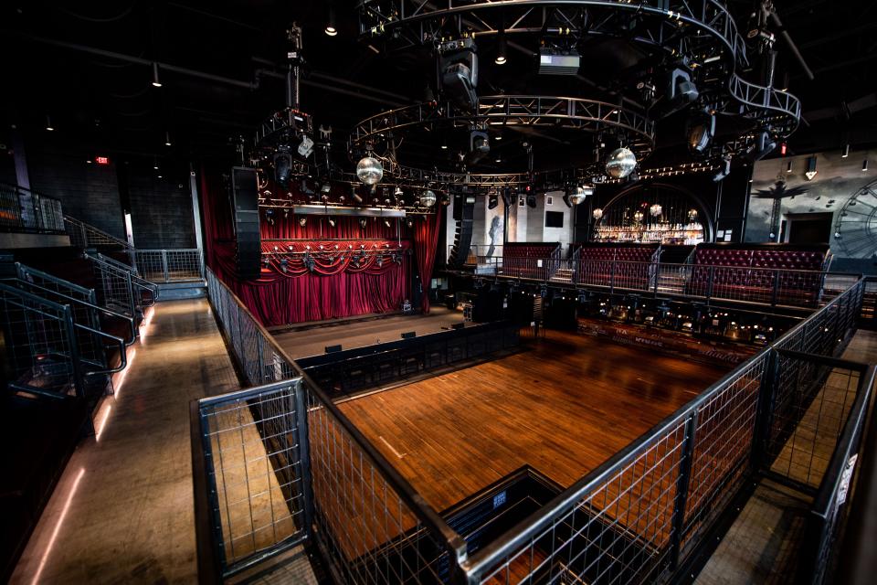 A look inside the Brooklyn Bowl in Nashville. Since opening nearly a year ago, the venue has hosted over 200 shows on its stage.