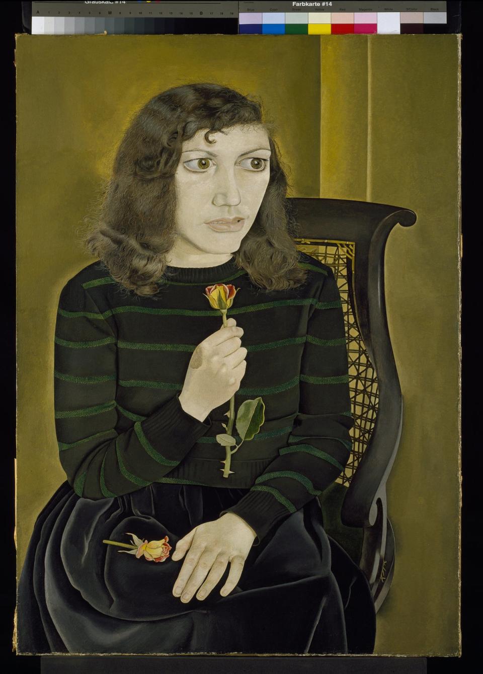 Girl with Roses, 1947-1948 (Courtesy of the British Council Collection)