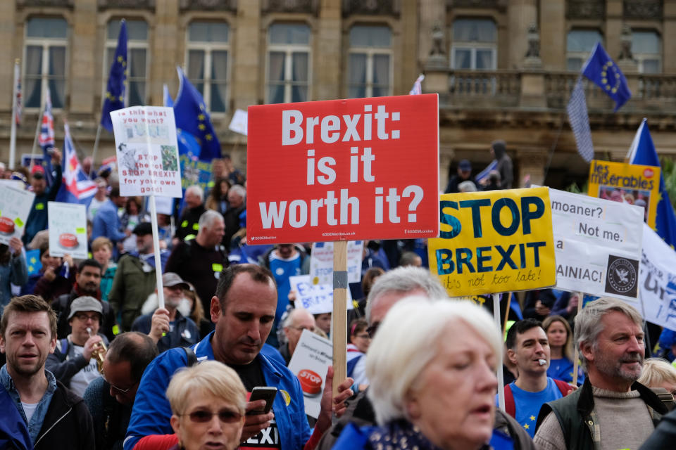 Campaigners for a second referendum are rising in prominence (Getty Images)