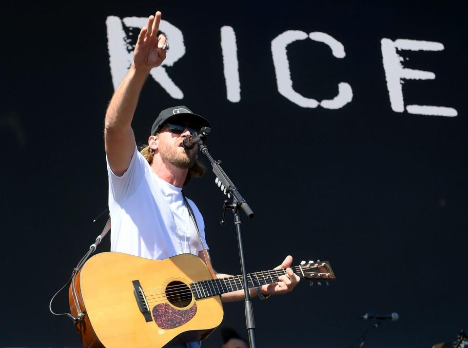 LAS VEGAS, NEVADA - SEPTEMBER 24: (EDITORIAL USE ONLY) Chase Rice performs onstage during the Daytime Stage at the 2022 iHeartRadio Music Festival held at AREA15 on September 24, 2022 in Las Vegas, Nevada.  (Photo by Bryan Steffy/Getty Images for iHeartRadio)