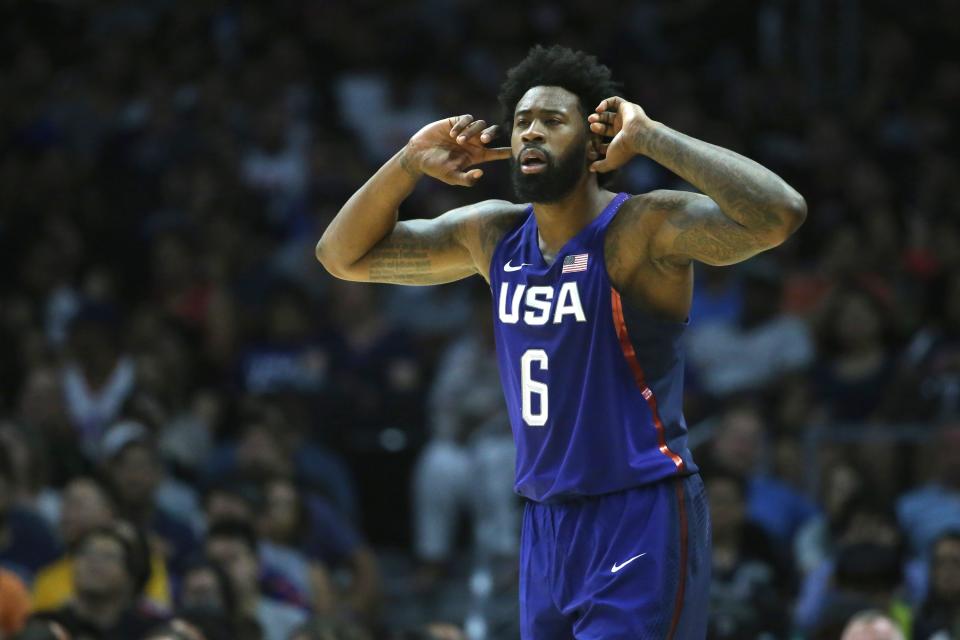 DeAndre Jordan was among a group of Team USA players who reportedly 