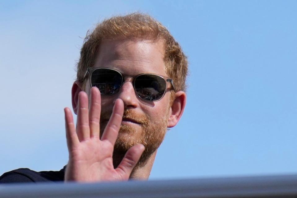 Prince Harry, 39, is set to return to the UK for an Invictus Games event in May. AP
