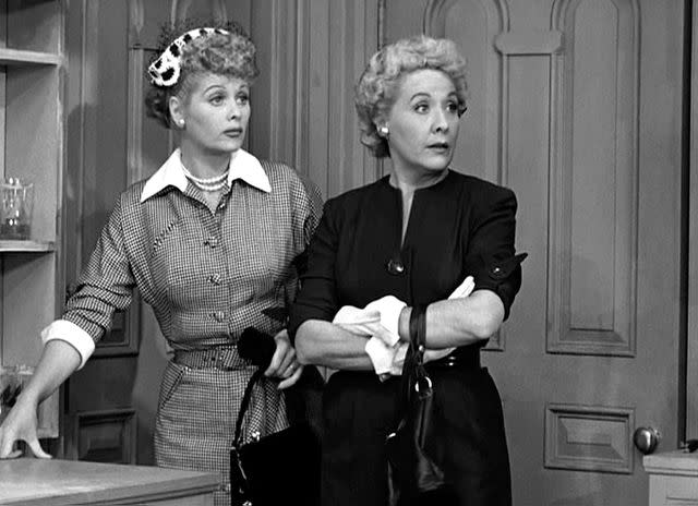 CBS Photo Archive/Getty Lucille Ball and Vivian Vance