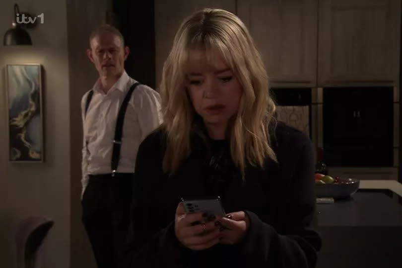 Toyah Battersby received a text