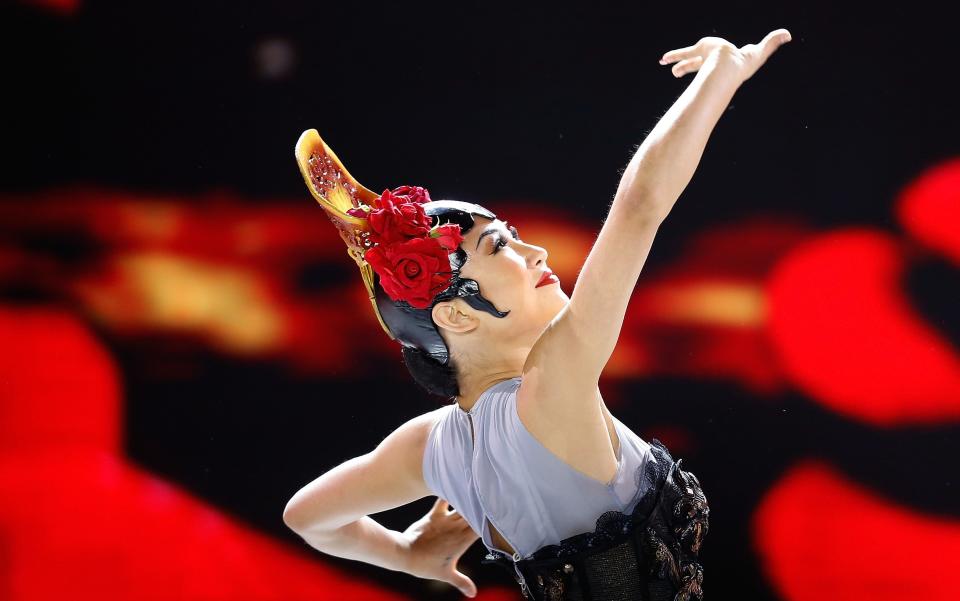 Dancer at the 2020 Spring Festival Gala