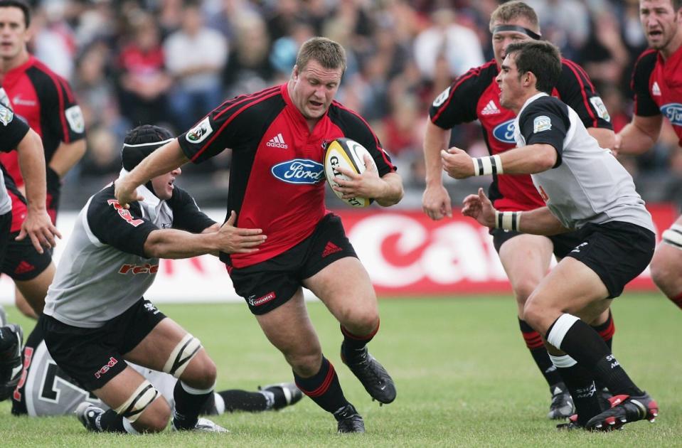Campbell Johnstone played a lot of his club rugby for Crusaders (Getty Images)
