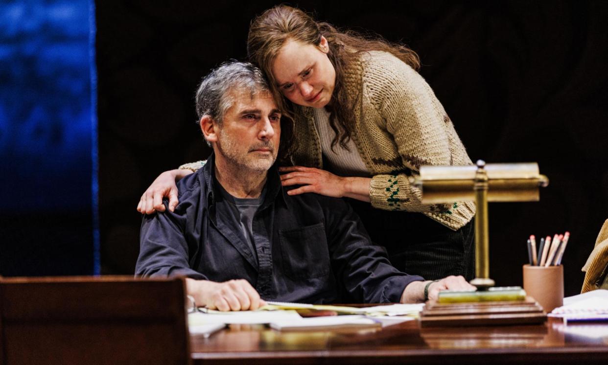 <span>Steve Carell and Alison Pill in Uncle Vanya.</span><span>Photograph: Marc J Franklin</span>